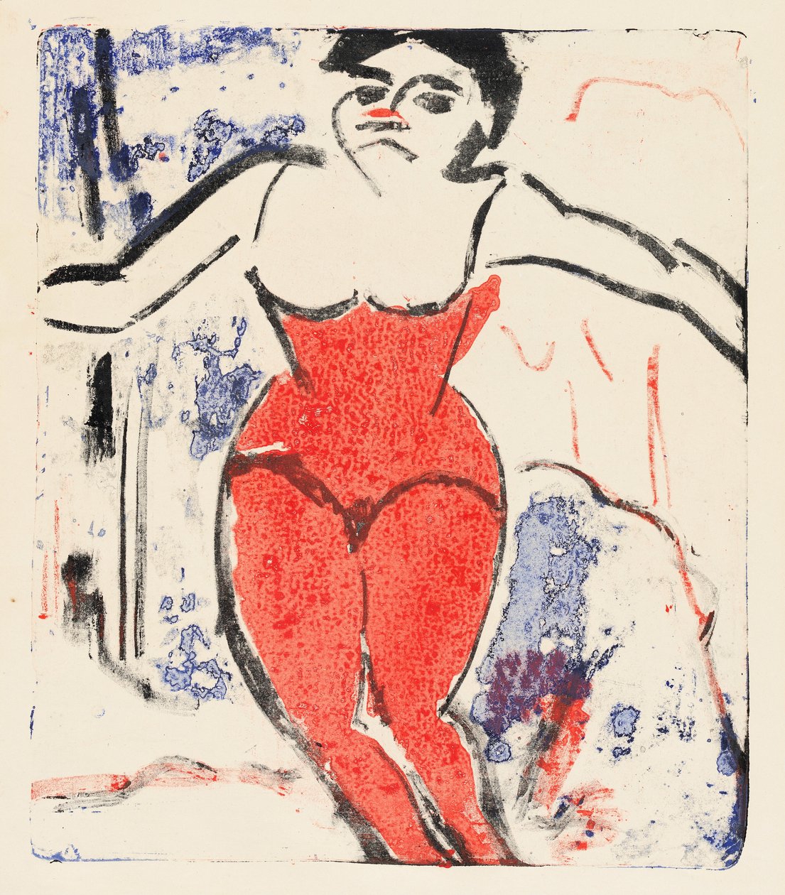 Utøver Buing av Ernst Ludwig Kirchner