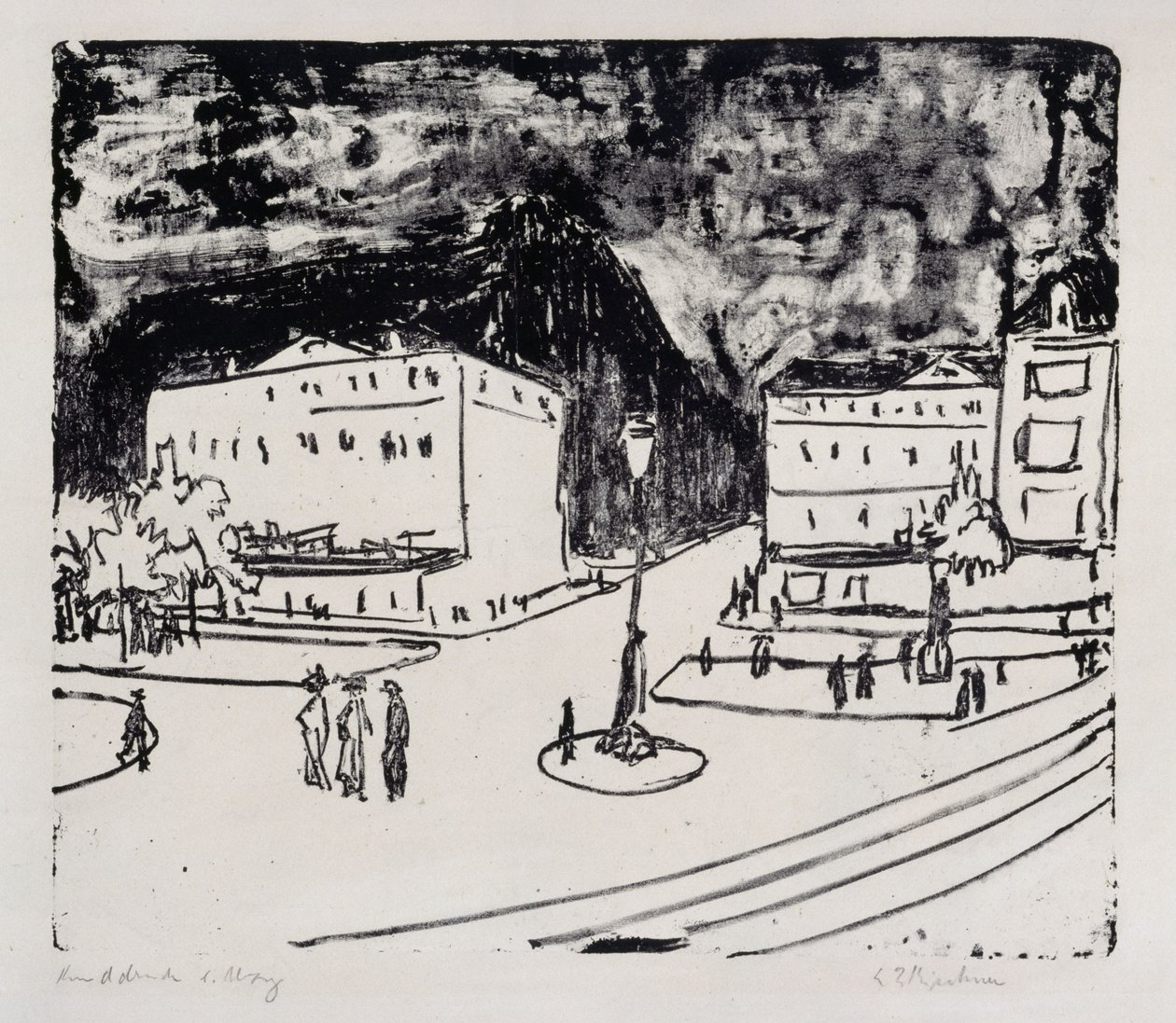 Pirnaischer Platz (Dresden) av Ernst Ludwig Kirchner