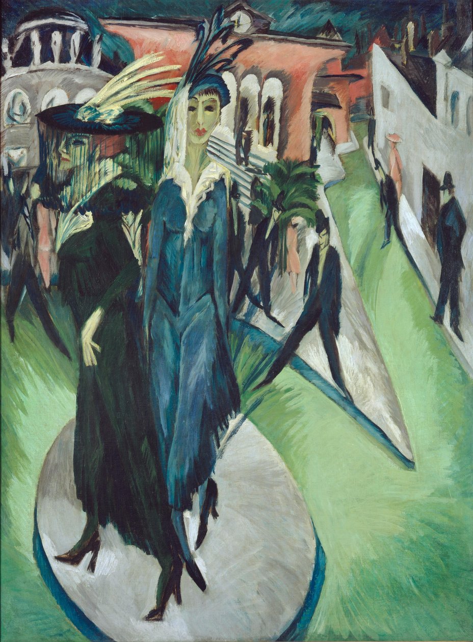 Potsdamer Platz av Ernst Ludwig Kirchner