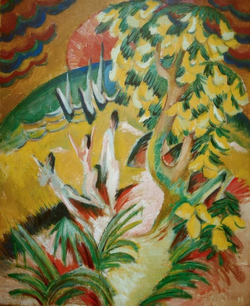 Rund bukt av Ernst Ludwig Kirchner