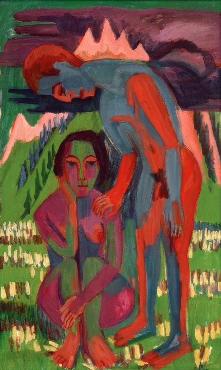 Svart vår av Ernst Ludwig Kirchner