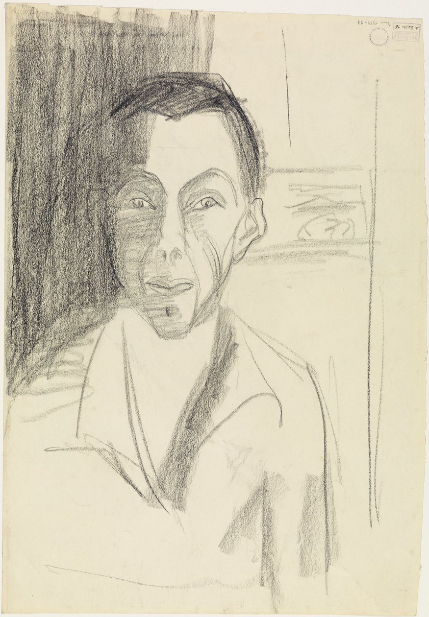 Selvportrett av Ernst Ludwig Kirchner