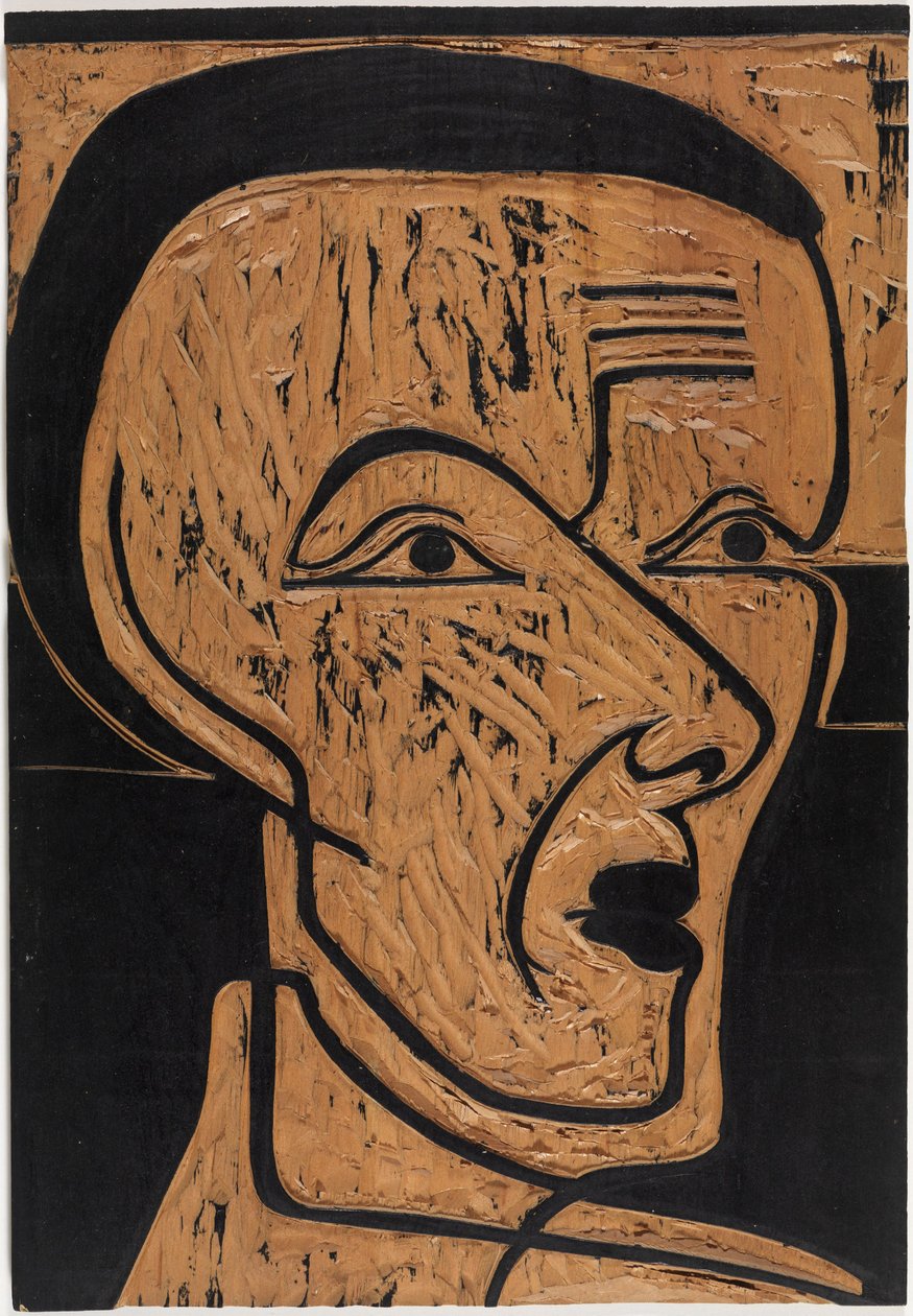 Selvportrett, tegnesamling av Ernst Ludwig Kirchner