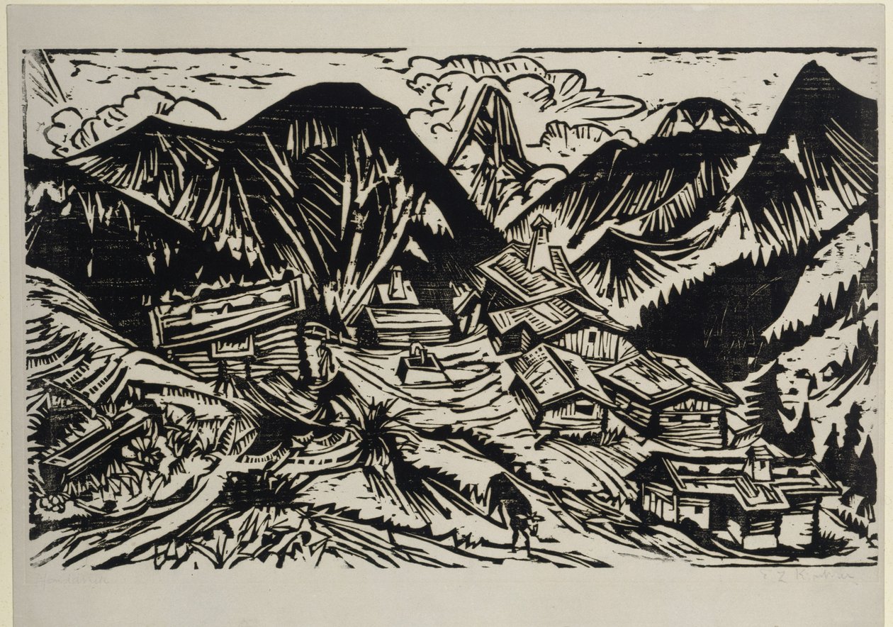 Stafelalp av Ernst Ludwig Kirchner