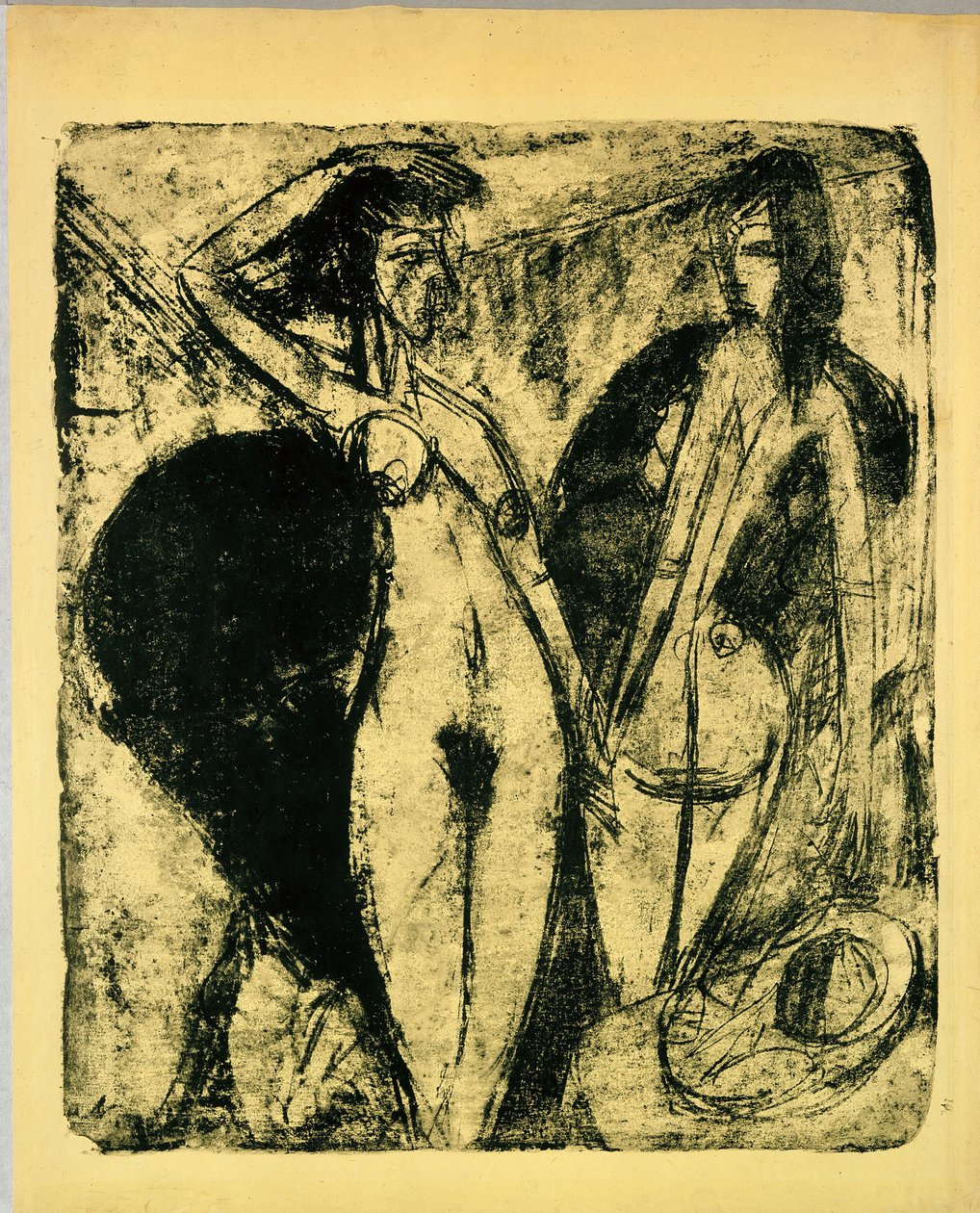 Tanzende Akte av Ernst Ludwig Kirchner