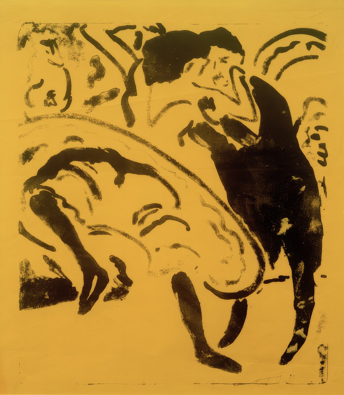 Dansepar av Ernst Ludwig Kirchner
