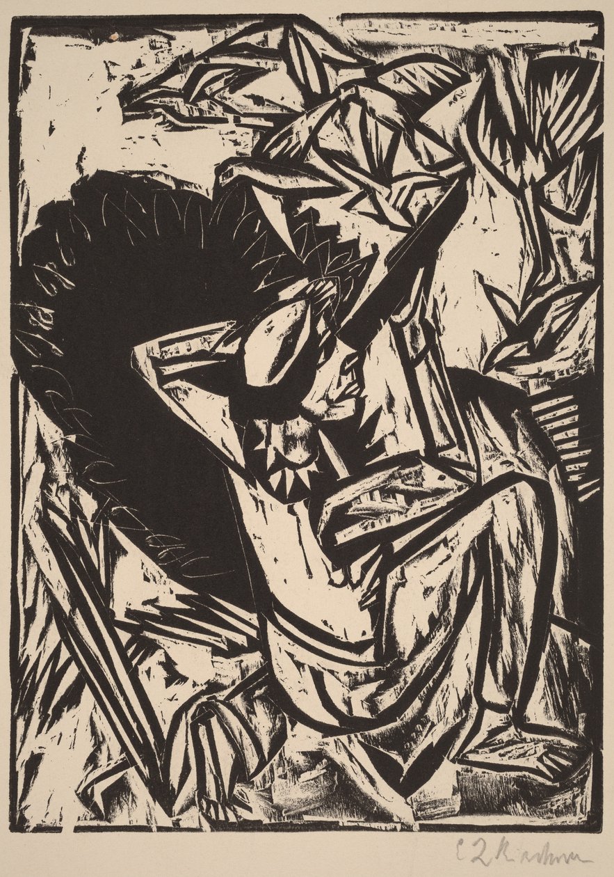 Måsejegeren av Ernst Ludwig Kirchner