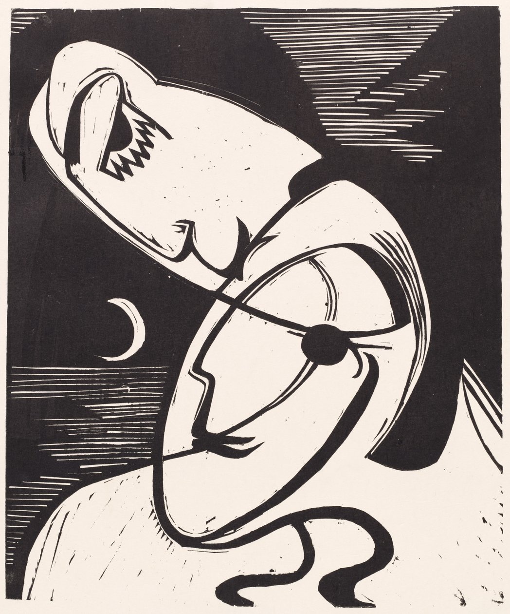 Kysset av Ernst Ludwig Kirchner