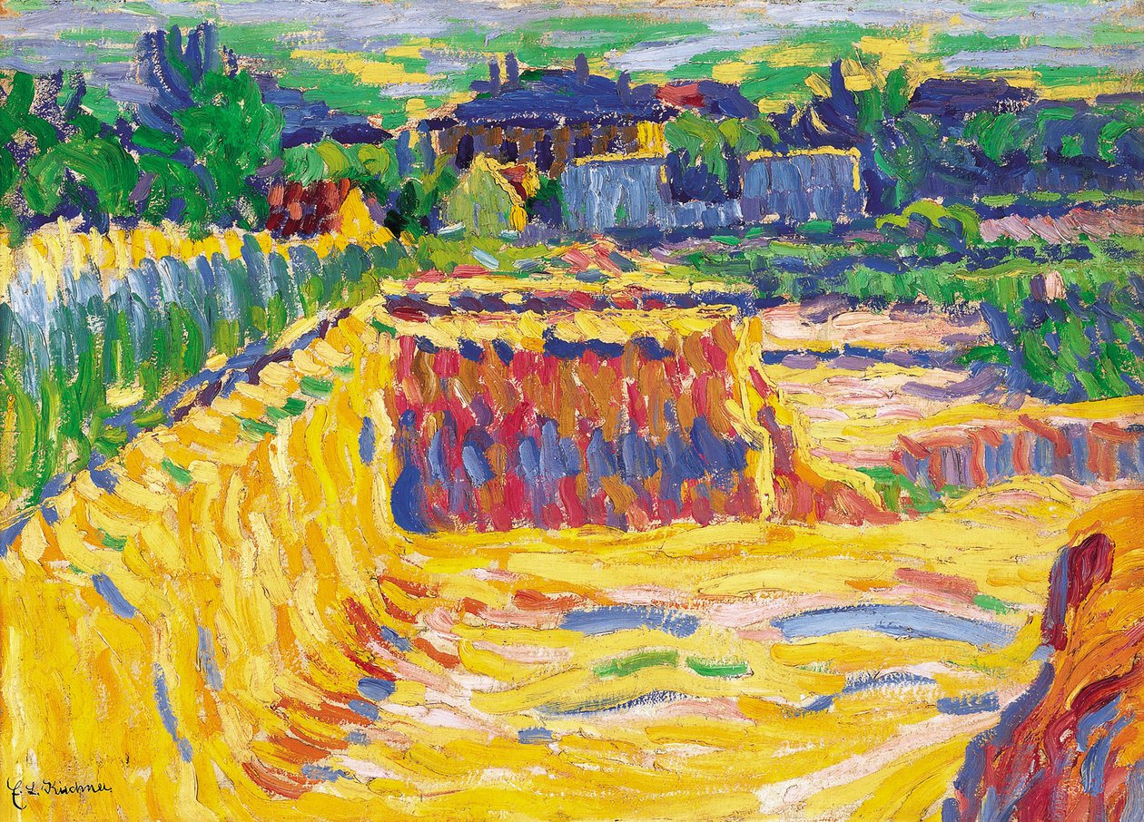 The Loam Pit, ca. 1906 av Ernst Ludwig Kirchner