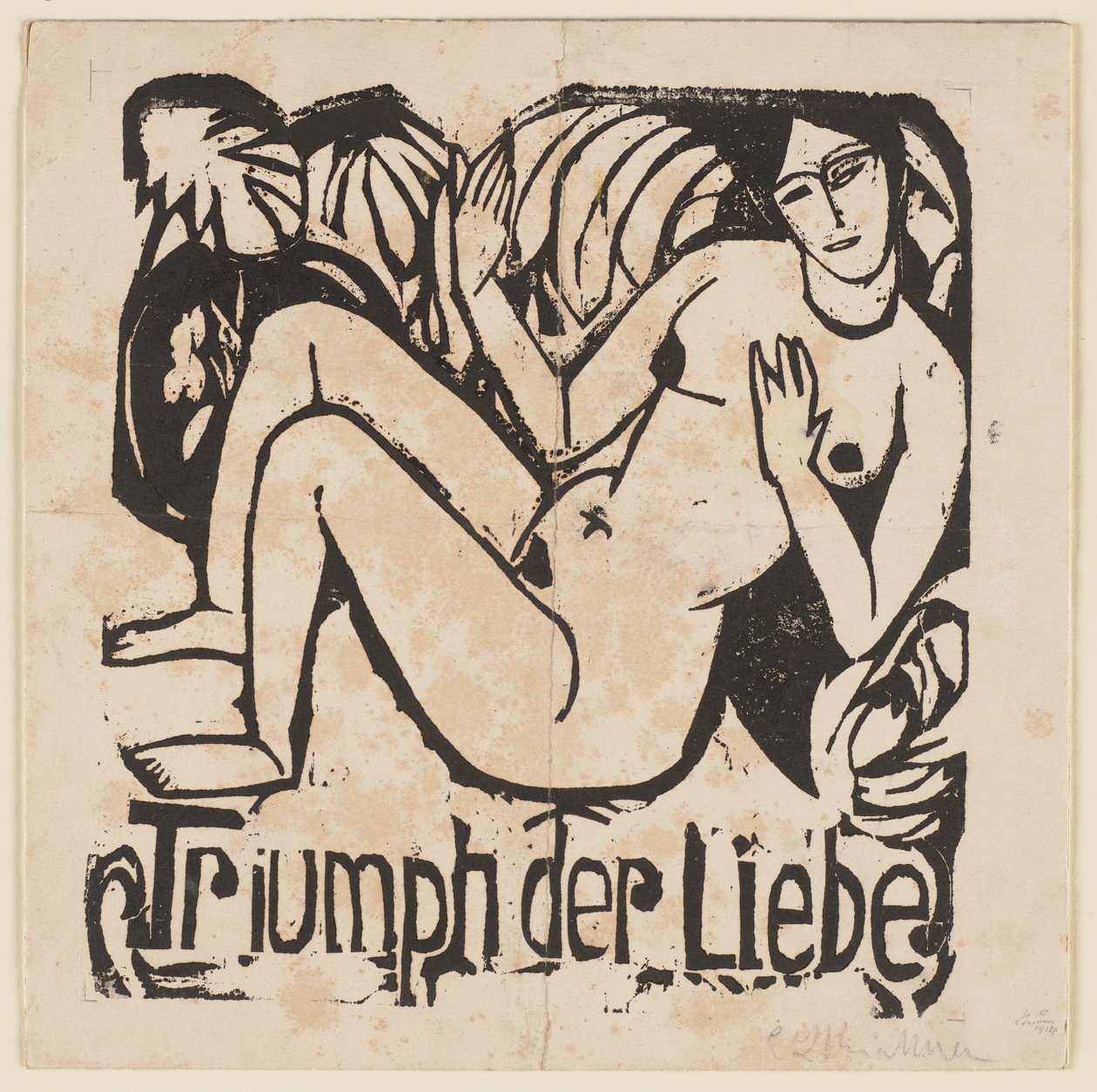 Kjærlighetens triumf av Ernst Ludwig Kirchner