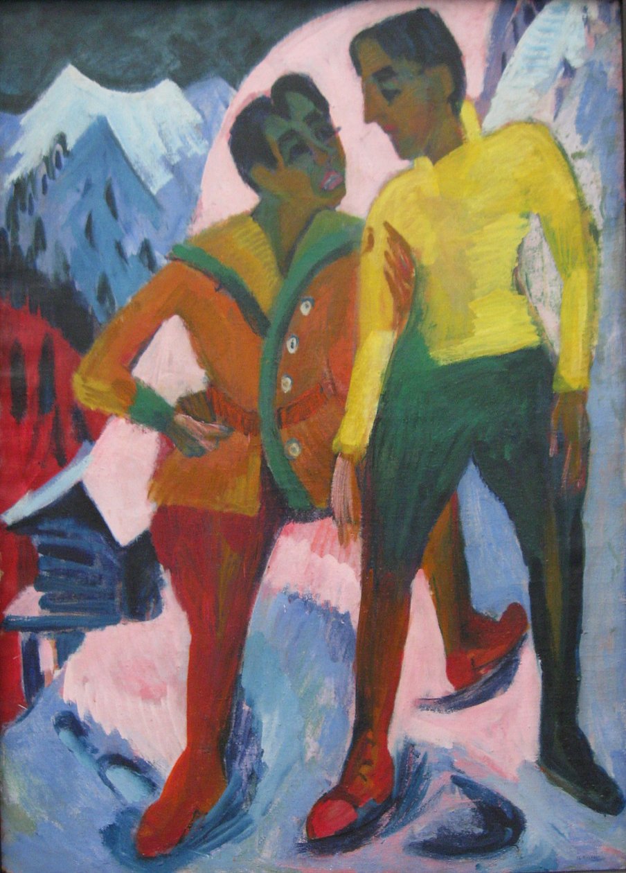 To brødre av Ernst Ludwig Kirchner