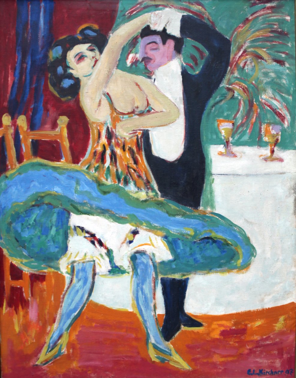 Vaudeville av Ernst Ludwig Kirchner