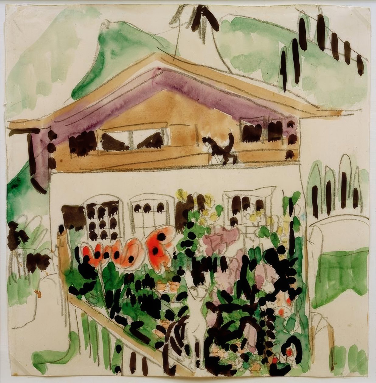 Wildbodenhaus av Ernst Ludwig Kirchner