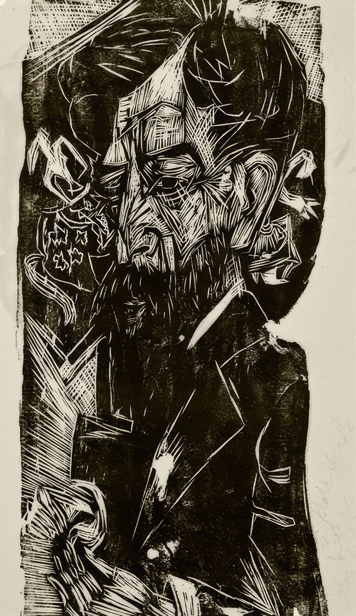 William av flåtene av Ernst Ludwig Kirchner