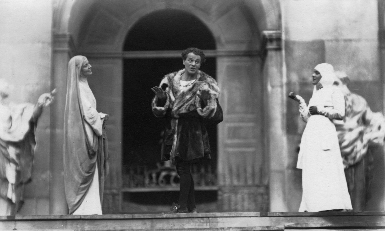 Fremførelse av Jedermann, Salzburg Festival, Østerrike, 1900-tallet av Ernst Maier