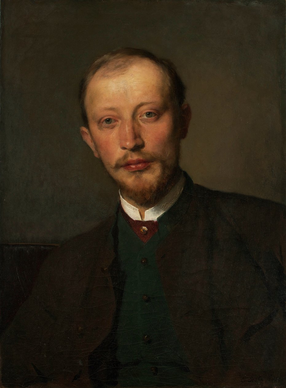 Maleren Franz Jaschke av Ernst Stohr