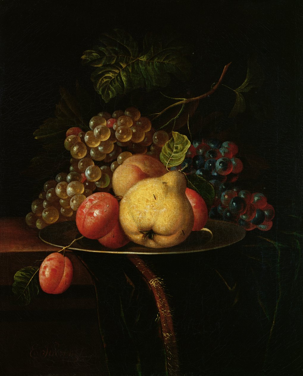Frukt stilleben av Ernst Stuven