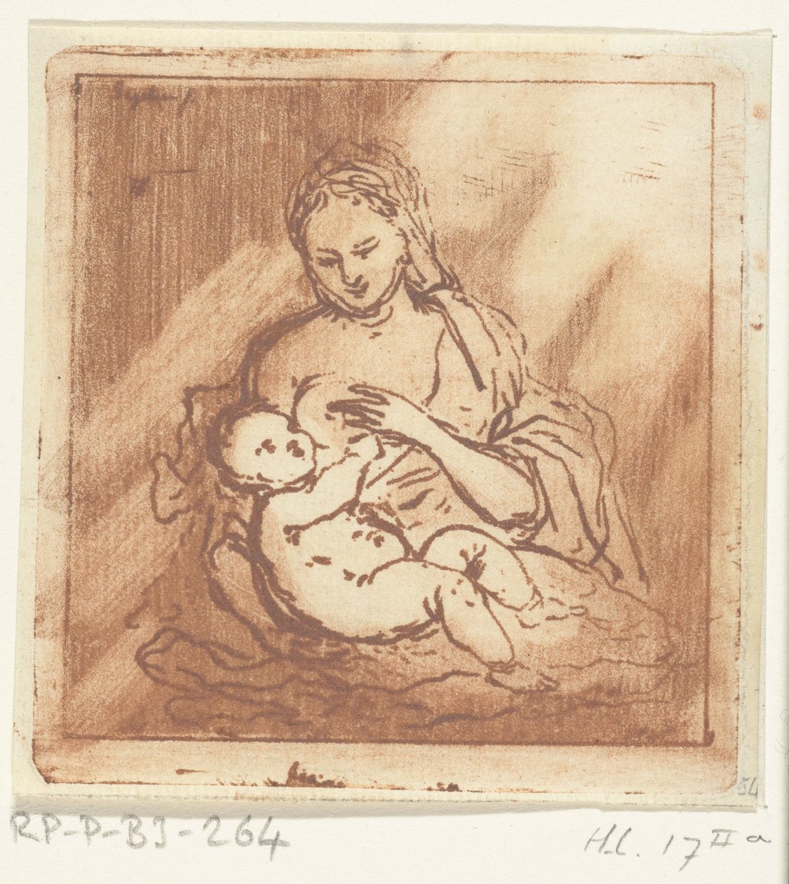 Maria ammer Kristus av Ernst Willem Jan Bagelaar