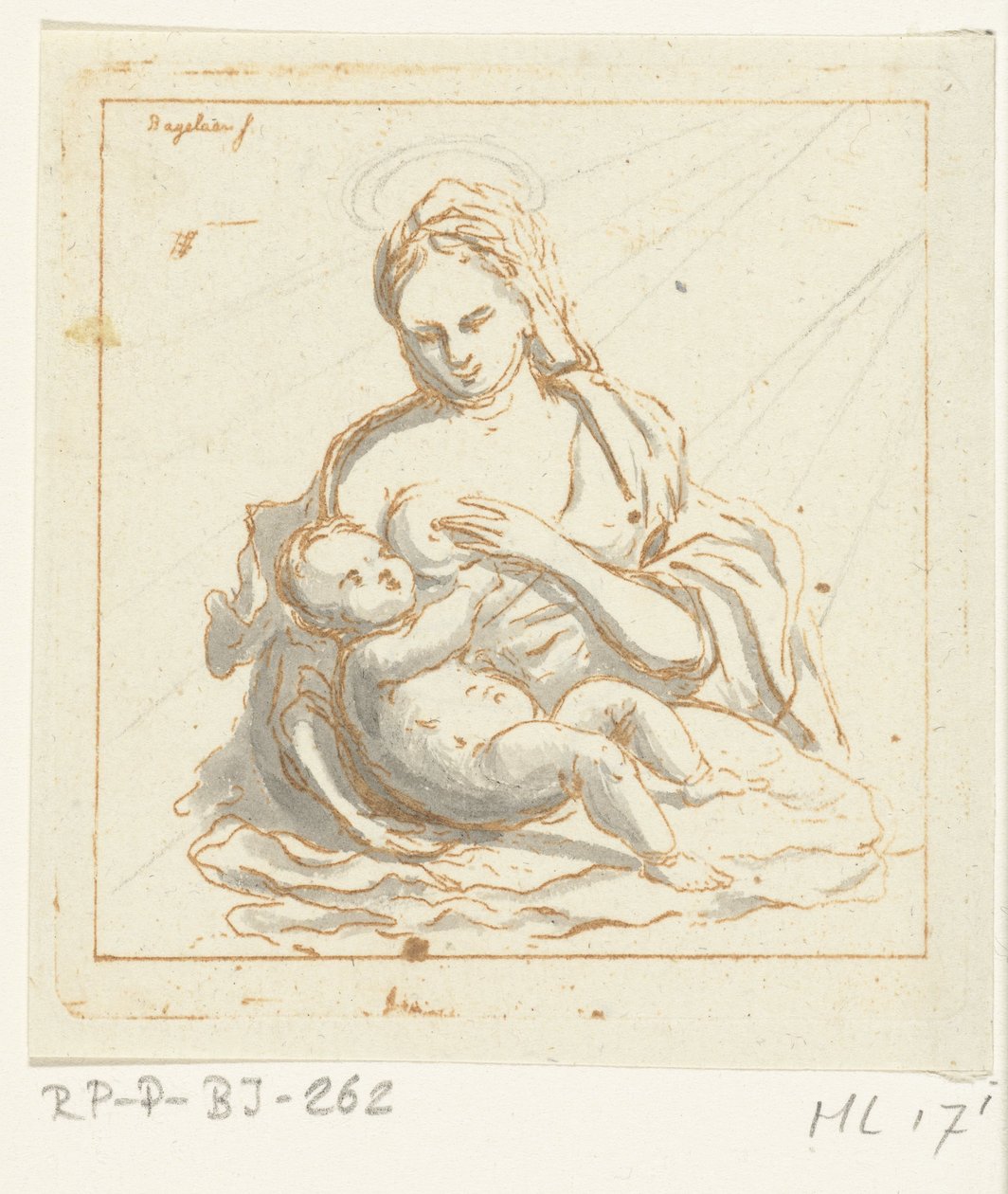 Maria ammer Kristus av Ernst Willem Jan Bagelaar