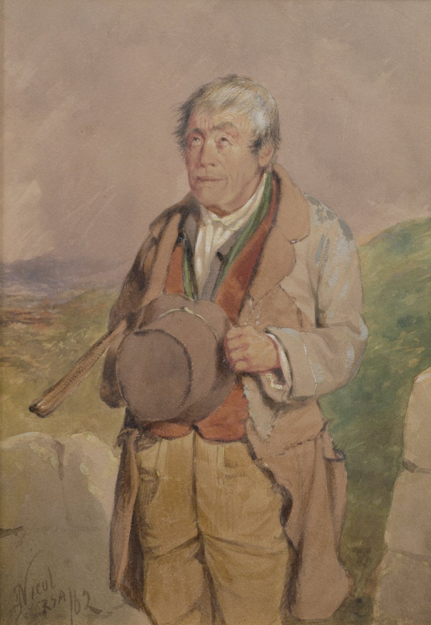Skiftende vær, 1862 av Erskine Nicol