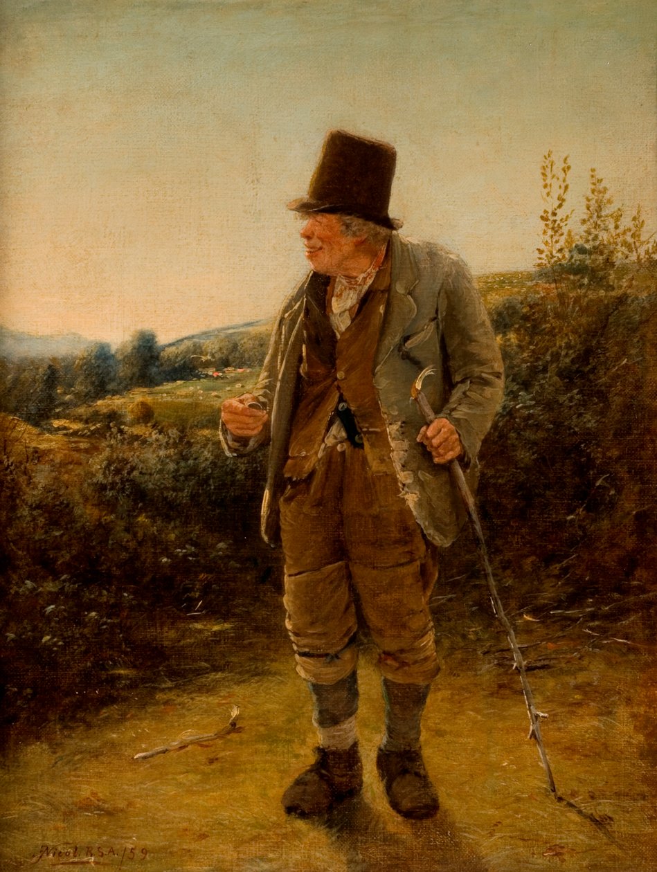 Gamle Mickie, 1859 av Erskine Nicol