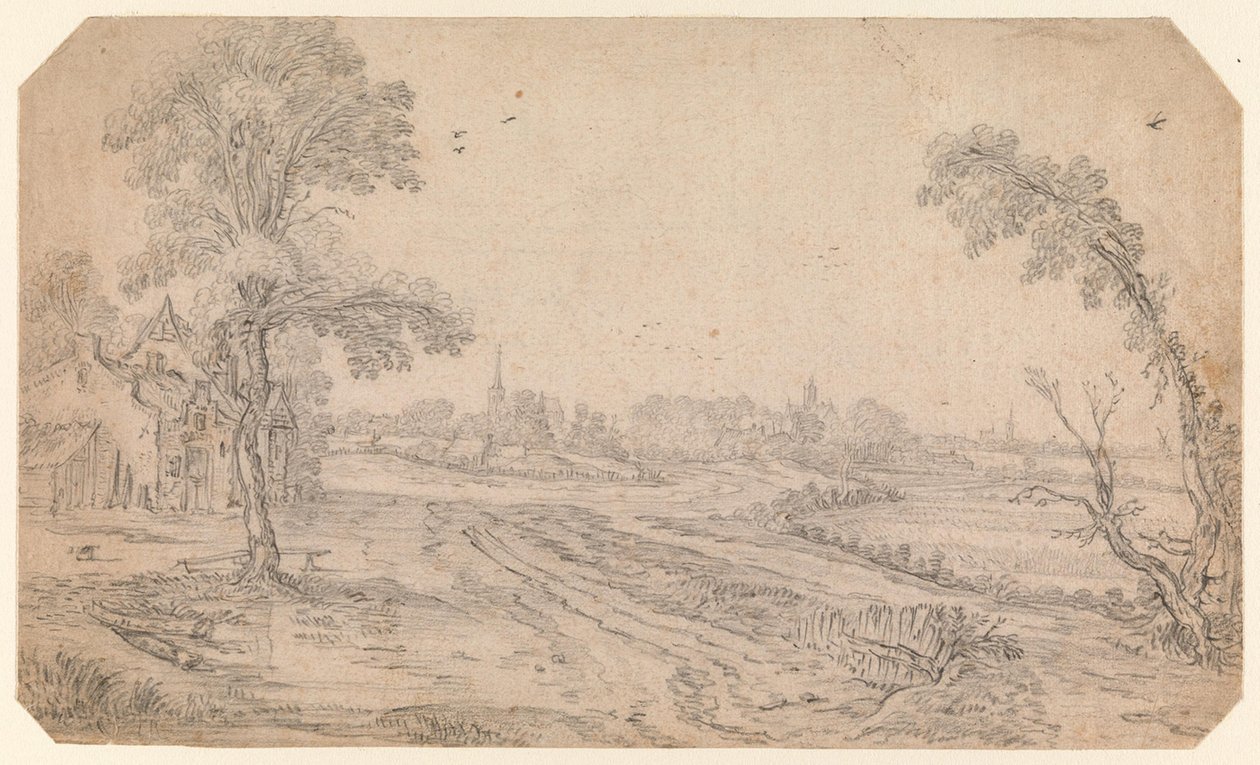 Landskap av Esaias van de Velde