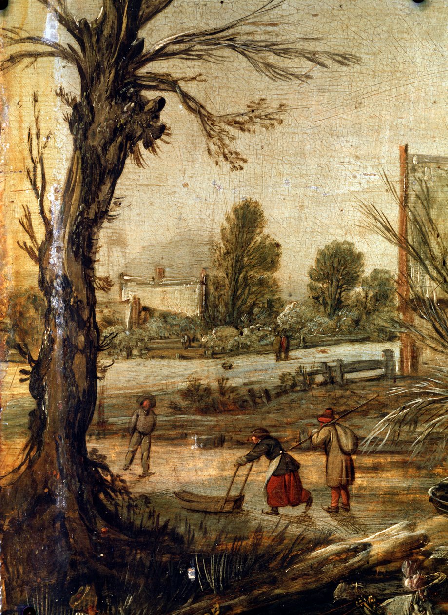 Vinter, 1600-tallet av Esaias van de Velde