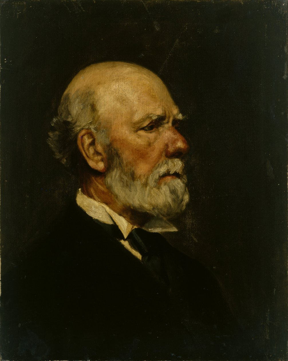 Portrett av en gammel mann av Essil Elmslie