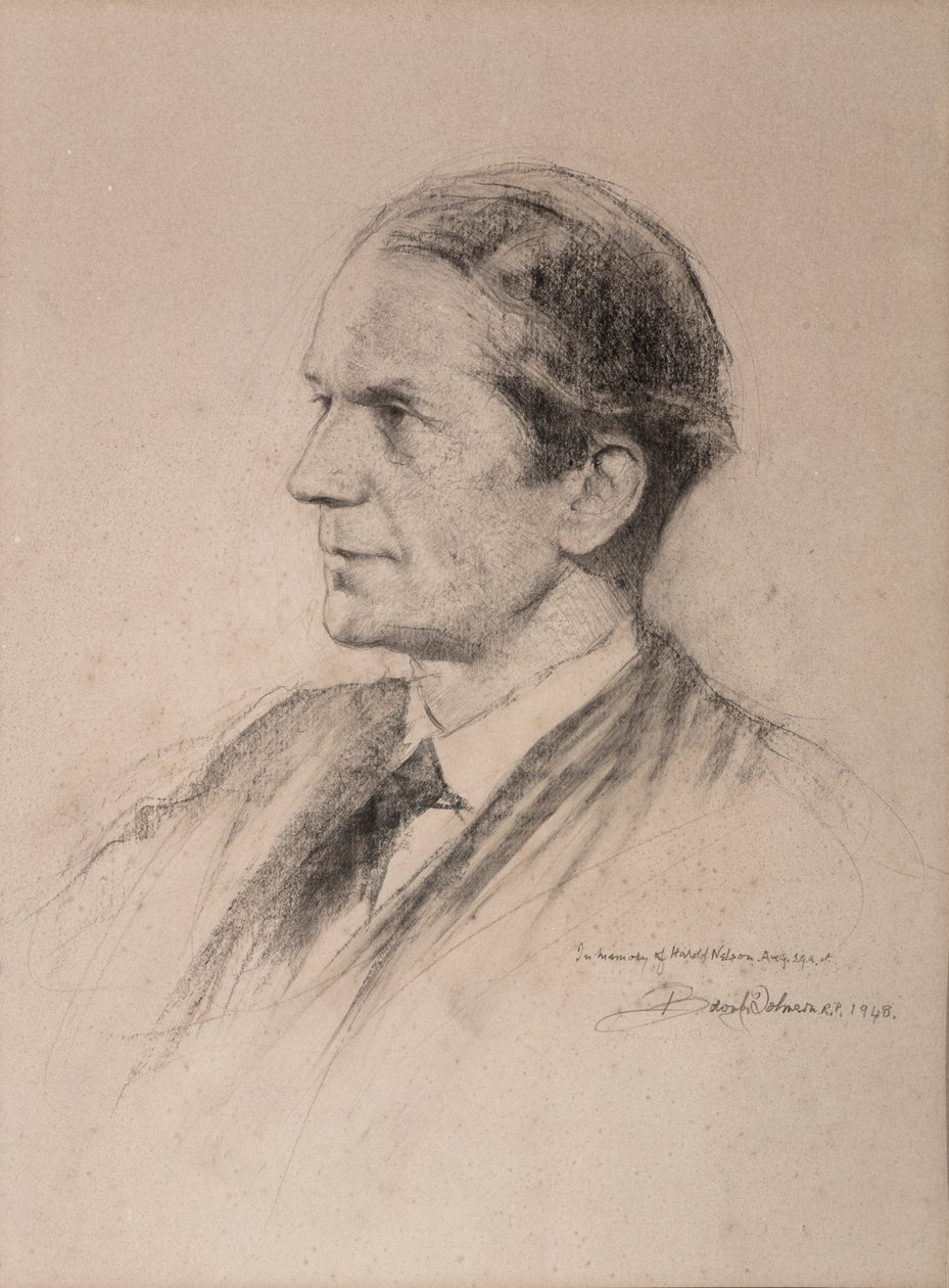 Harold Edward Hughes Nelson (1871-1946) kunstner, 1948 av Ester Borough Johnson