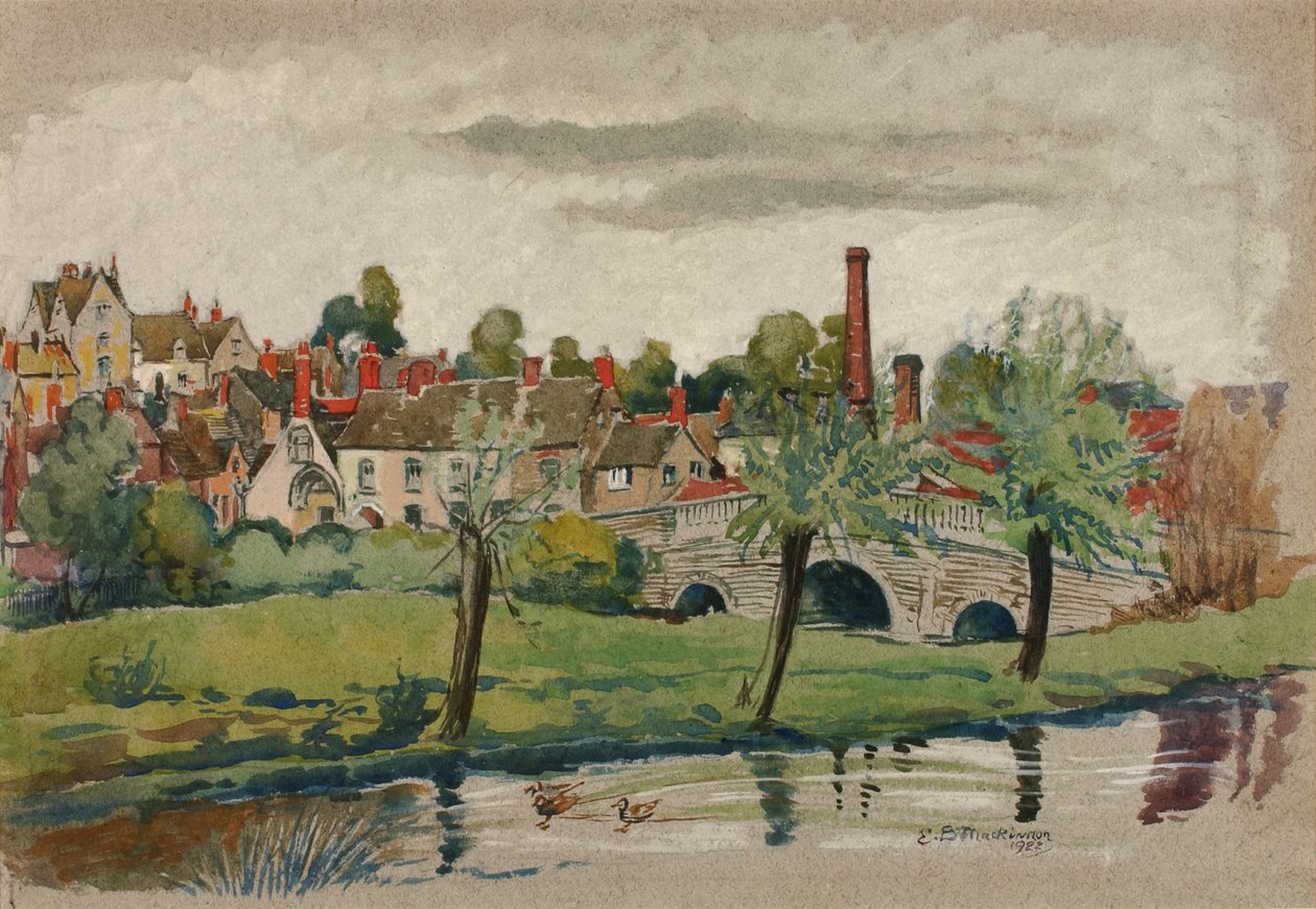 Malmesbury, 1922. av Esther Blaikie MacKinnon