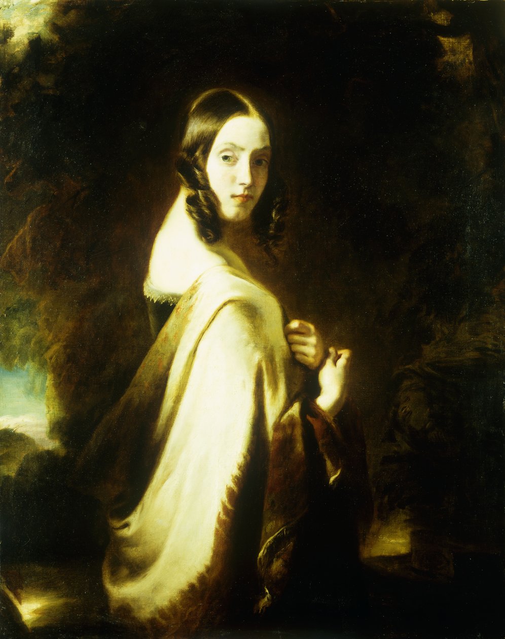 En dame med et sjal av Esther Paris Persennet