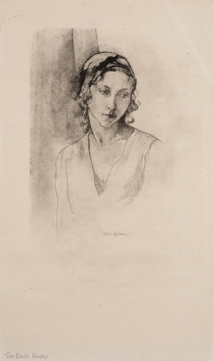 To svarte buer av Ethel Gabain