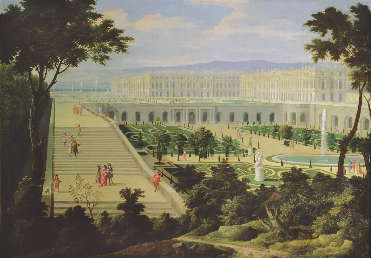 Orangerie på Chateau de Versailles av Etienne Allegrain