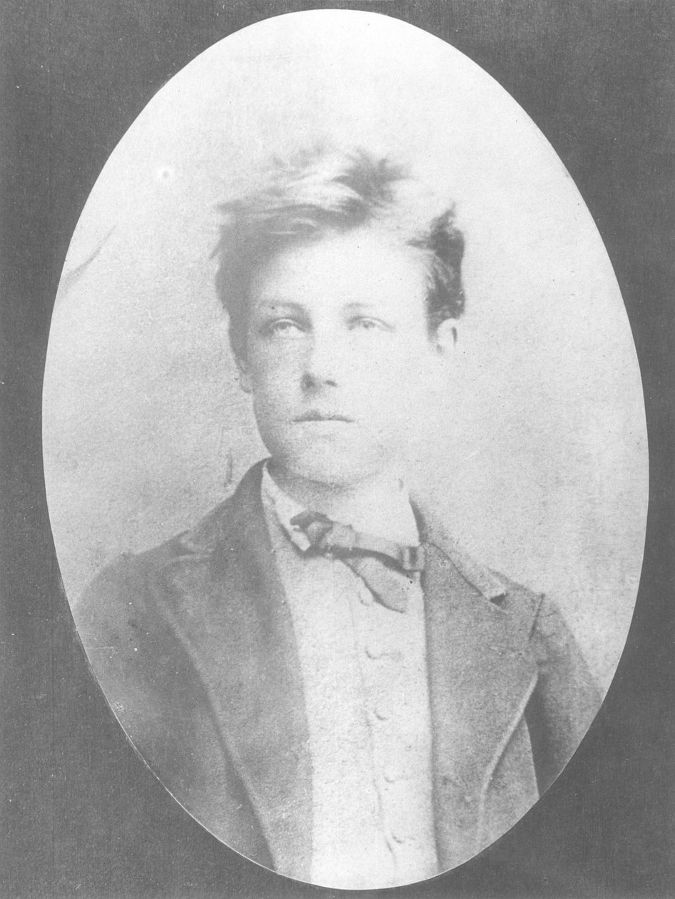 Portrett av Arthur Rimbaud (1854-91), ca. 1870 av Etienne Carjat