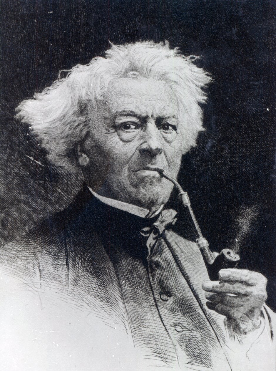 Jean-Baptiste Camille Corot av Etienne Gabriel Bocourt
