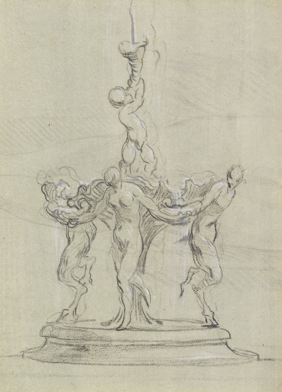 Prosjekt for en fontene av Etienne Maurice Falconet
