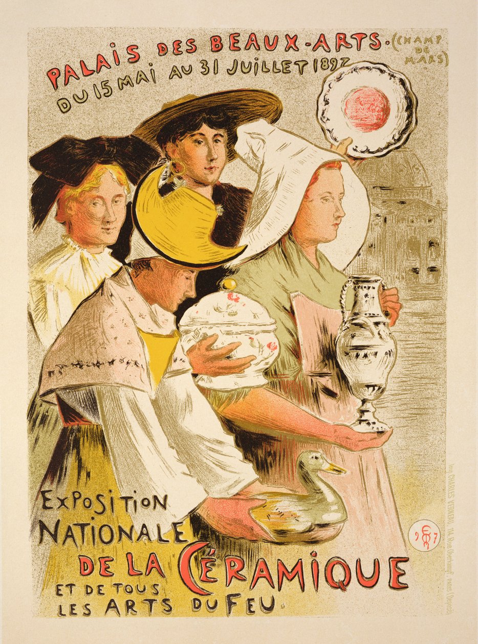 Reproduksjon av en plakat som reklamerer for 