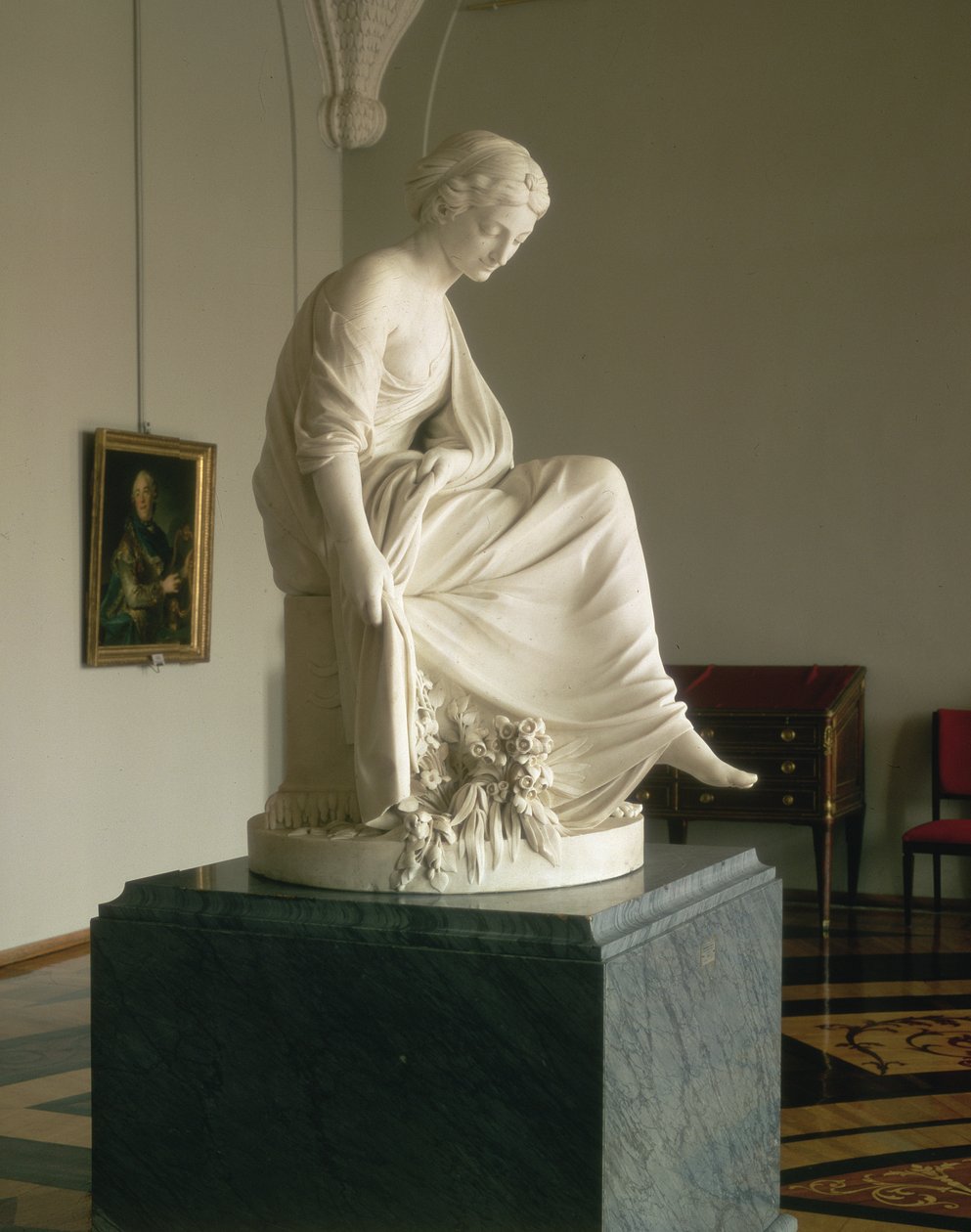 Vinter, 1771 (marmor) av Etienne Maurice Falconet