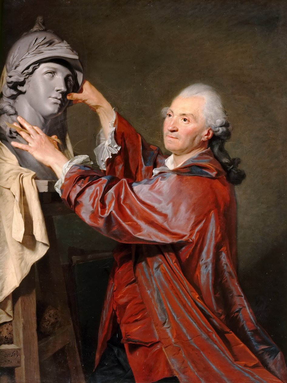 Portrett av Louis-Claude Vasse av Etienne Aubry