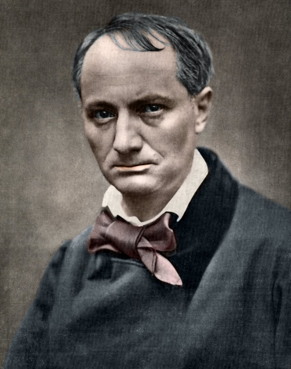 Charles Baudelaire (1821-1867), fransk forfatter (foto) av Etienne Carjat