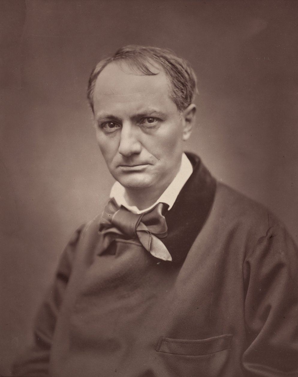 Charles Baudelaire, 1861, trykt 1877. av Etienne Carjat