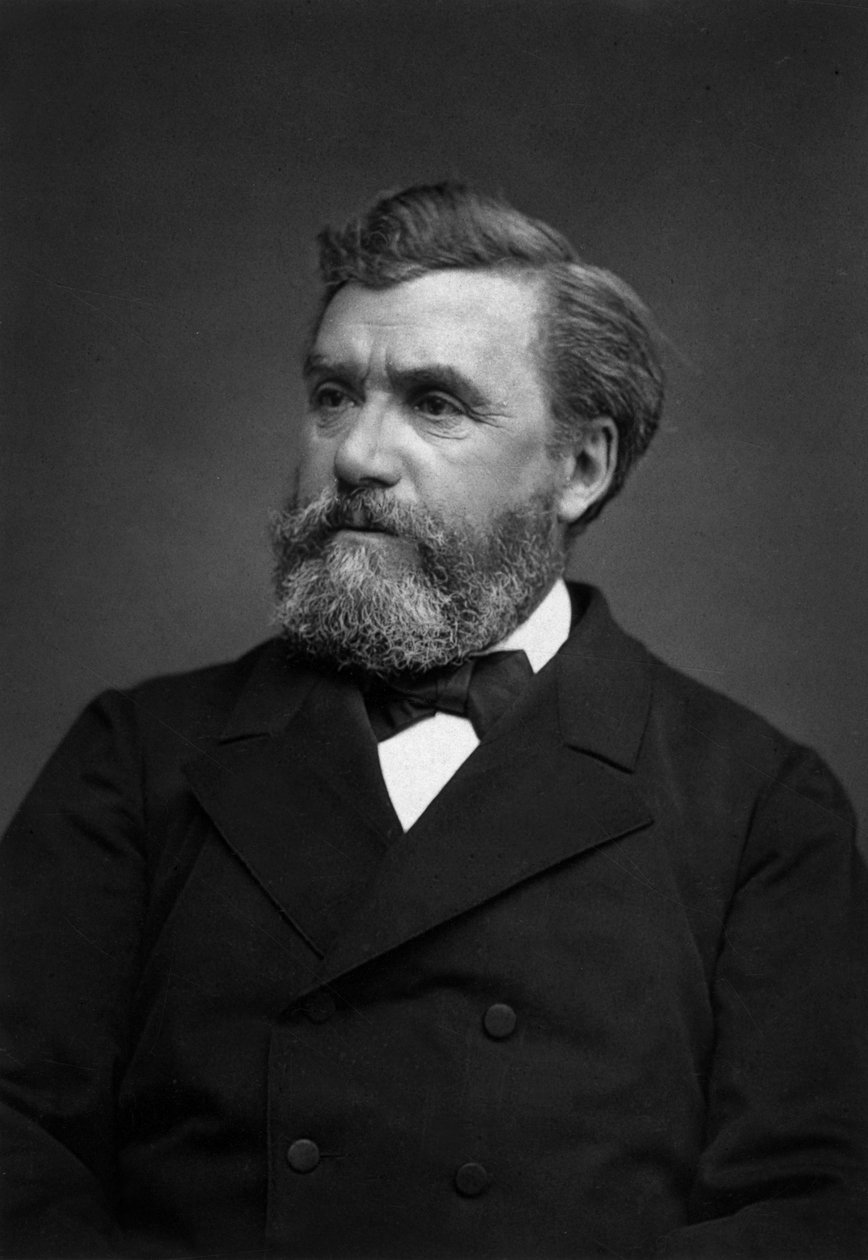 Eugene Lavieille (1820-1889) fransk maler, foto av Carjat av Etienne Carjat
