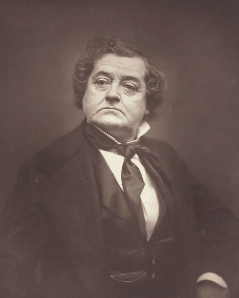 Frédérick Lemaître fransk skuespiller og dramatiker, 1800-1976, ca. 1876. av Etienne Carjat