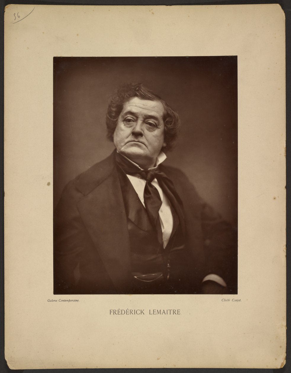 Frédérick Lemaître av Etienne Carjat
