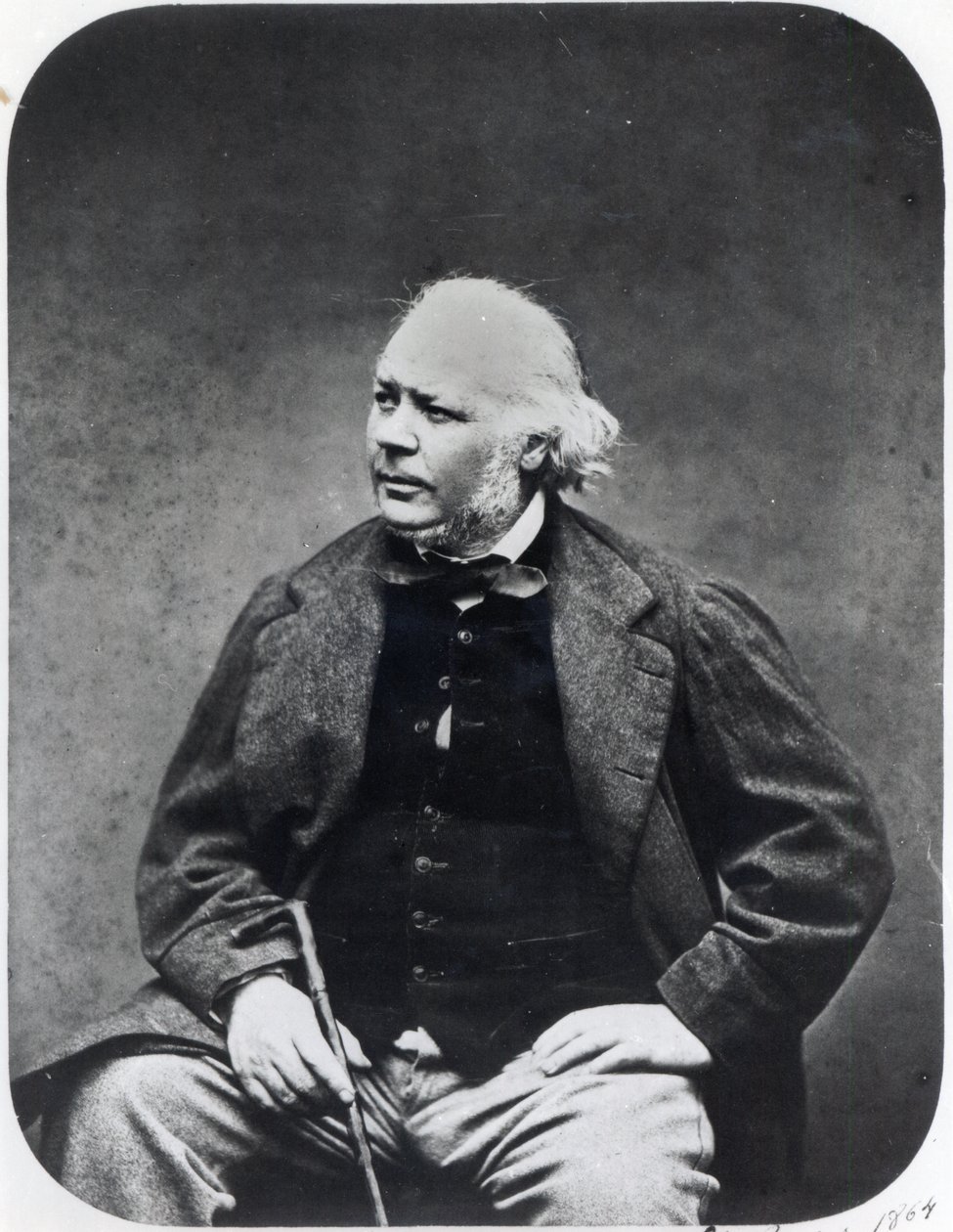 Honore Daumier (1808-79) ca. 1864 av Etienne Carjat