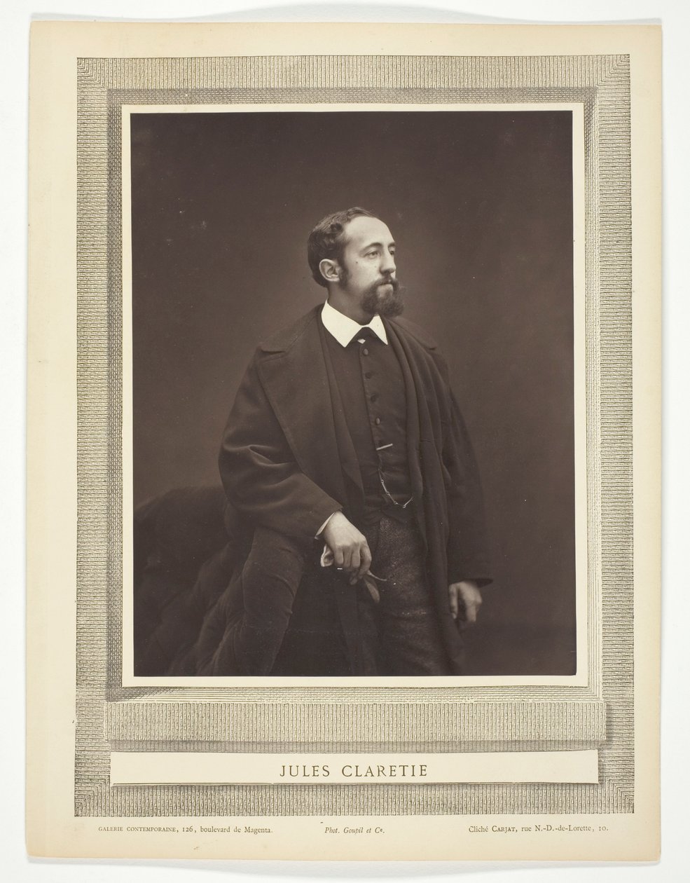 Jules Claretie av Etienne Carjat