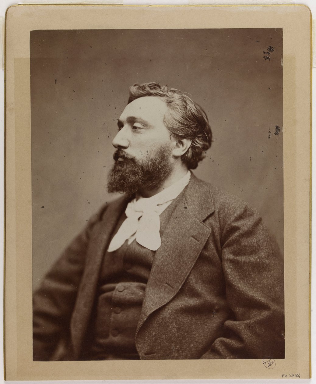 Léon Gambetta (1838-1882), advokat og politiker. av Etienne Carjat
