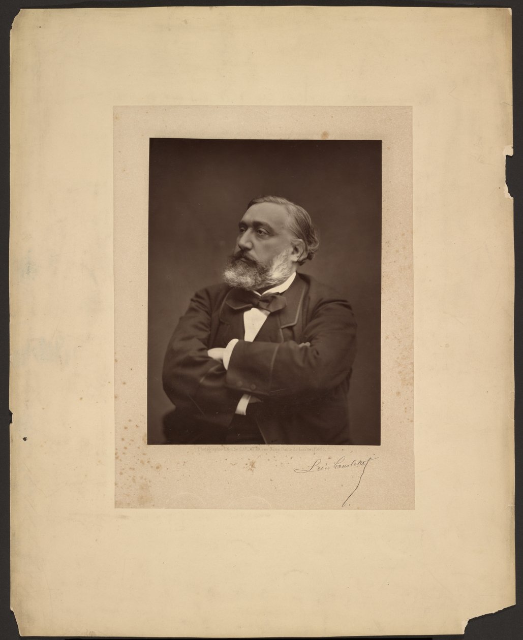 Léon Gambetta av Etienne Carjat