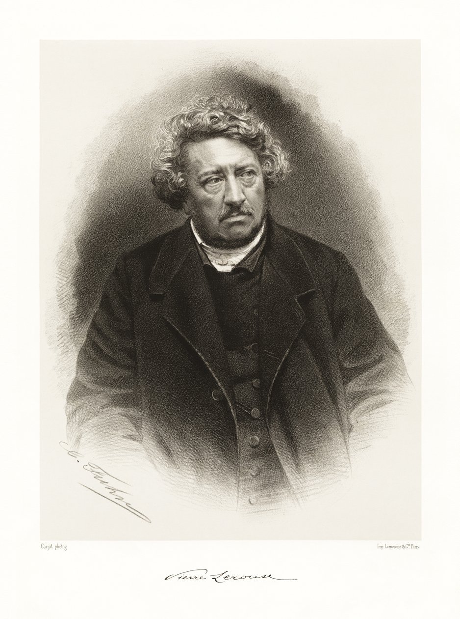 Pierre Henri Leroux, 1865-66 av Etienne Carjat