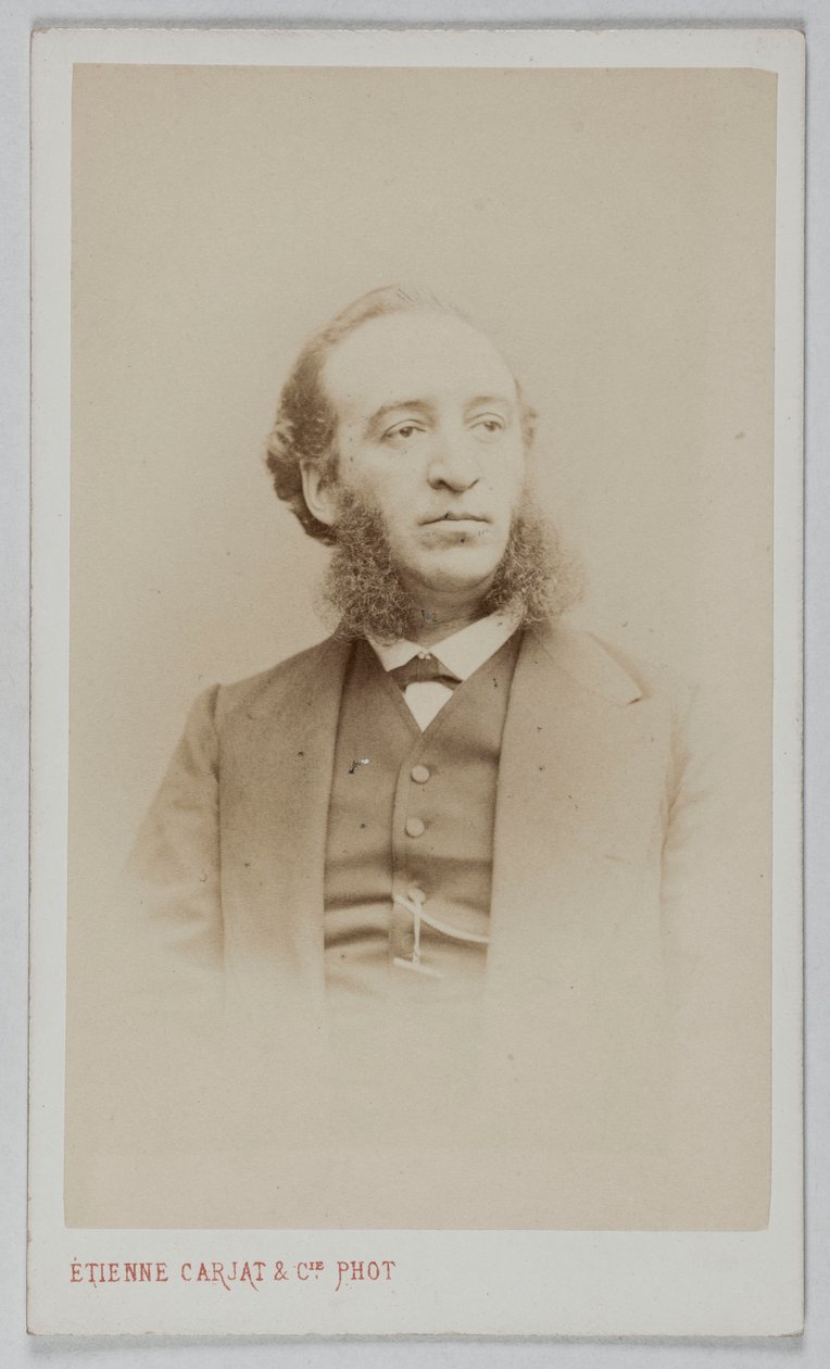 Portrett av Jules Ferry (1832-1893), politiker, advokat, fullmektig minister av Etienne Carjat